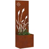 Privatnost u vrtu Rezbarija Rđa 50 x 32 x 150 cm Otporni čelik | shoptok.hr