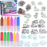  Povećani kreativni set za izradu diy privjesaka za ključeve za5209 Slike