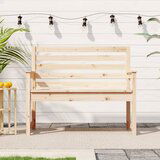 The Living Store Vrtna klop 109x48x91,5 cm trdna borovina - Vrtna Klop, (21466304) Cene