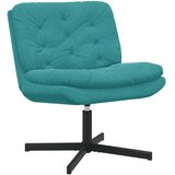  Stolac za opuštanje s rotacijom Tirkizna 63 x 75 x 76 cm Baršun | Eponuda.com