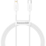 Baseus podatkovni kabel CATLYS-A02 Superior Quick Charge Type C - Lightning 20W 1m - bel Cene
