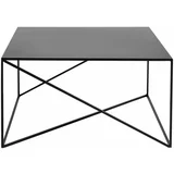 Custom Form Črna kavna miza Memo, 100 x 100 cm