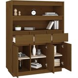  Visoka komoda boja meda 89x40x116,5 c cm od masivne borovine | shoptok.hr