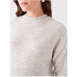 LC Waikiki Crew Neck Plain Long Sleeve Maternity Knitwear Sweater | shoptok.hr