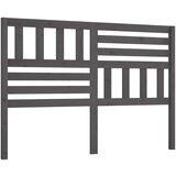  Posteljno vzglavje sivo 156x4x100 cm trdna borovina, (20644902) | Shoptok.si
