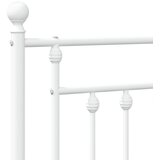  Metalno zamjensko uzglavlje bijelo 120 cm | shoptok.hr
