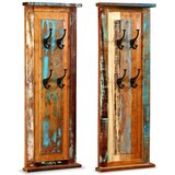 vidaXL Vješalice za odjeću 2 kom masivno obnovljeno drvo 38 x 100 cm | shoptok.hr