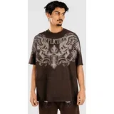 Winged Up T-shirt brown / dk.brown crystal