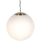 QAZQA Skandinavska viseča svetilka opalovo steklo 50 cm - Kroglica 50 | Shoptok.si