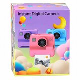 LEAN Toys dječji digitalni fotoaparat s instant ispisom fotografija, plavi | shoptok.hr