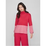 Vila Dark pink ladies turtleneck Ril - Ladies Cijene