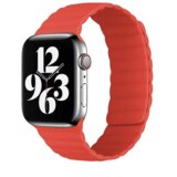  silikonska narukvica za Apple Watch sa magnetom crvena 42/44mm Cene