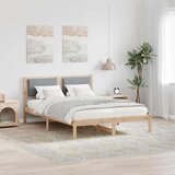  Konstrukcija postelje z vzglavjem Svetlo siva 150 x 200 cm, (5000101637) | Shoptok.si
