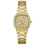 Guess Analogne ure gw0544l2 Pozlačena Cene