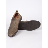 Shelvt Beige openwork loafers for men | Eponuda.ba