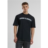 Urban Classics Men's T-shirt UC College Logo black Cene