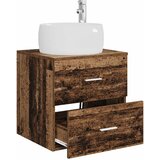  Umivaonik s policom Staro drvo 49,5 x 44,5 x 66 cm | shoptok.hr