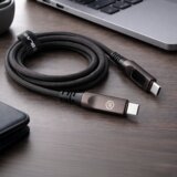 BLAVEC Kabel Lumix - Tip C na Tip C - PD 100W 5A LED zaslon 120 cm Apple CarPlay/Android Auto | shoptok.hr
