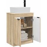  Kupaonski umivaonik s sudoperom Hrast sonoma 54 x 35 x 83 cm | shoptok.hr
