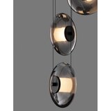 Nova Luce Mat crna staklena LED viseća svjetiljka s mogućnosti zatamnjivanja ø 40 cm Ballet – | shoptok.hr