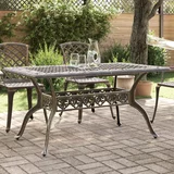 vidaXL Vrtni stol brončani 150 x 90 x 72 cm od lijevanog aluminija