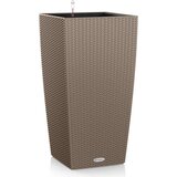 LECHUZA Okrasni lonec CUBICO Cottage 40 komplet - peščeno rjava | Shoptok.si