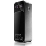 EverActive Powerbank 27 000mAh, 1x USB, 2x USB-C, 162,5W, QC4+, flashlight, LCD screen, black | shoptok.hr
