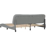  Okvir za krevet bez madraca Hvar svjetlosivi 200 x 200 cm od tkanine | Eponuda.com