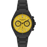 Lee Cooper Muški ručni sat, Kvarcni mehanizam, 44mm, Žuto kućište, Crni, LC07845.610 | Eponuda.com