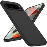  Gumijasti / gel etui Matte za Google Pixel 9 Pro XL - črni Cene