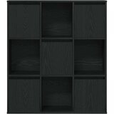  Regal za knjige crni hrasta 89x24x101 5cm od konstruiranog drva | shoptok.hr