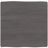 Stolna ploča tamnosiva 60 x 60 x (2 - 6) cm obrađena hrastovina