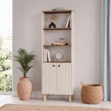 Hanah home polica za knjige Vesta, 69,9 cm, travertin / orah Venezia | Eponuda.com