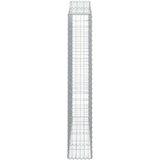  Lučne gabionske košare 6 kom 200x30x180/200cm pocinčano željezo | shoptok.hr