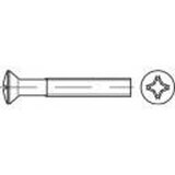 Toolcraft TO-5432157 vijci s upuštenom lećastom glavom M3 20 mm križni philips čelik galvansko pocinčani 200 St. | shoptok.hr