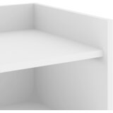  Komoda bijela 73,5x35x75 cm od konstruiranog drva | shoptok.hr