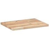  Plutajuća polica 40x30x2 cm Neobrađeno puno drvo akacije | shoptok.hr