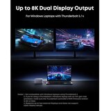 Anker Prime Thunderbolt 5 Docking Stanica 140W, 14u1, siva | Eponuda.com