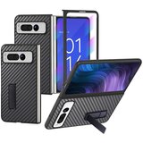 INORCO GKK Za Google Pixel Fold trda torbica za telefon za osebni računalnik, zadnji pokrov s stojalom iz ogljikovih vlaken, (22036445) Cene