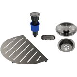 Blanco BUNDLE OOVALON komponente Saten Platinum Cene