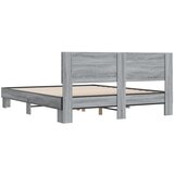  Okvir za krevet boja hrasta 150x200cm konstruirano drvo i metal | Eponuda.ba