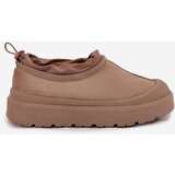 Boto Women's Snow Boots On Platform With Low Shaft Dark Beige Izamine | Eponuda.ba