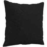  Dvosjed s jastucima crni 120 cm od mikrovlakana | Eponuda.com