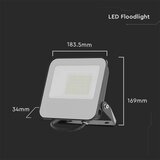  LED reflektor sa SAMSUNG čipom LED/50W/230V 6500K IP65 crne boje | Eponuda.com