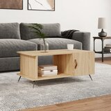 vidaXL Klubska mizica sonoma hrast 90x50x40 cm konstruiran les Cene