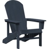 vidaXL Adirondack stoli 2 kosa Mornarsko modri 74x82x90 cm HDPE | Shoptok.si