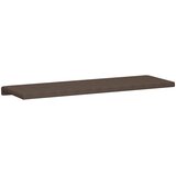  Jastučić za klupu Mikrovlakna Smeđa Dubina 35 cm | shoptok.hr