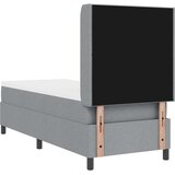  Krevet s opruga kutije Svijetlo siva 200 x 80 cm tkanina | shoptok.hr