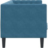  Trosjed Chesterfield s jastučićima plavi baršunasti | shoptok.hr