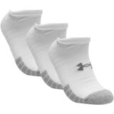 Under Armour Športne nogavice Heatgear NS 3-Pack Bela | Shoptok.si